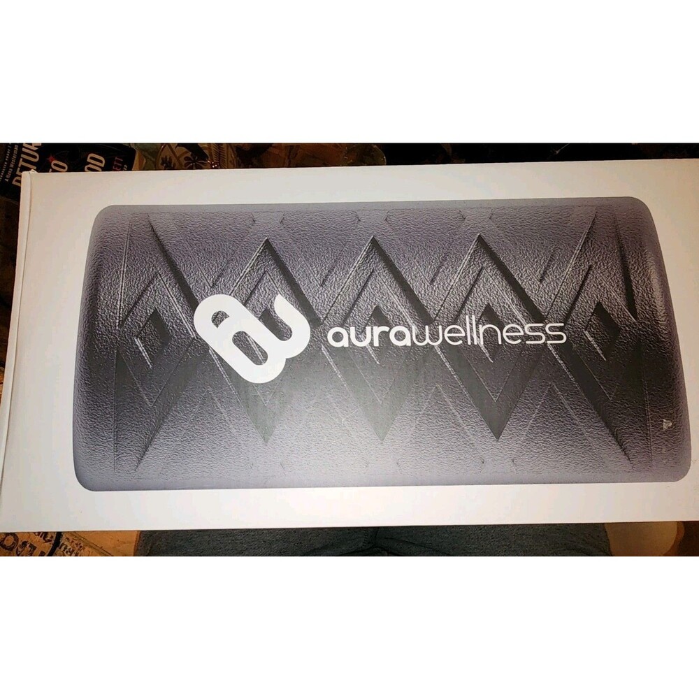 Aura Wellness Heated Vibrating Foam Roller REVROLL Precision Massage Bluetooth